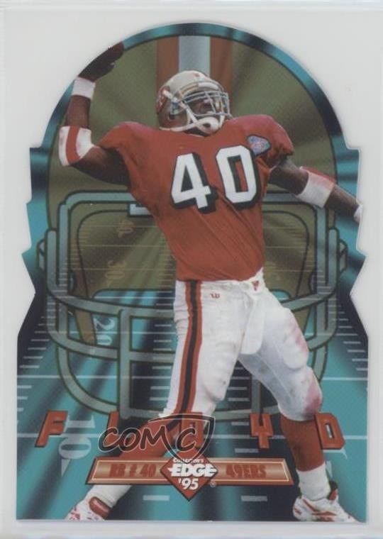 1995 Collector's Edge Instant Replay EdgeTech Die-Cuts William Floyd #6 11pj