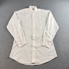 Vintage Karako Tux Mens S 32/33 White Pleated Tuxedo Shirt Convertible Cuff NWOT