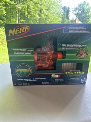 Nerf N-Strike Modulus Ghost Ops System Chronobarrel, Build Your Own Blaster NEW