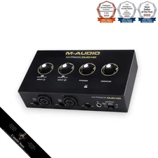 M-AUDIO M-Track Duo HD Audio Interface USB-C compatible 24bit/192kHz 2 in 2 out