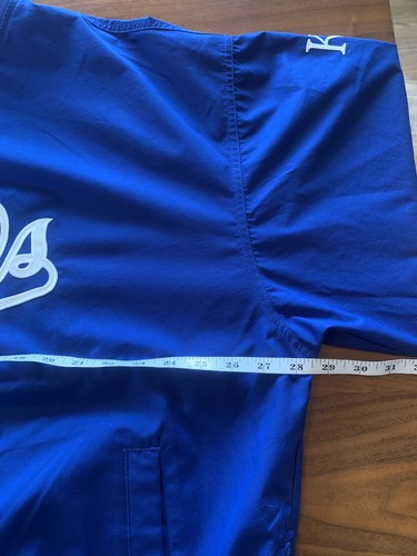 Vintage Kansas City Royals Nike Center Swoosh Pullover Jacket Men XL Zip Y2K MLB - Picture 9 of 15