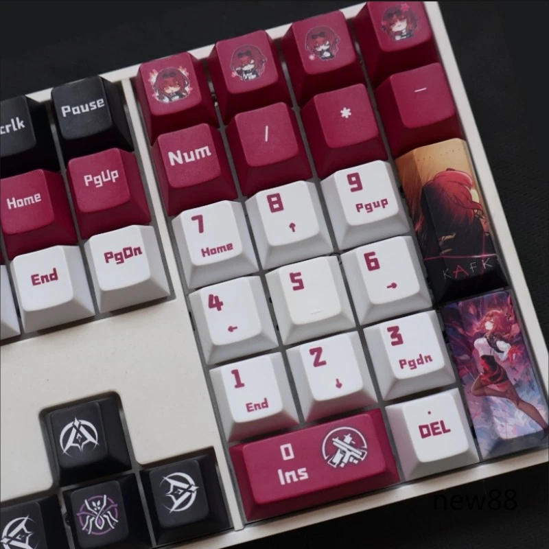 Honkai:Star Rail Game Kafka Theme Translucent 108 PBT Cherry Keycaps No Keyboard - Image 4 of 4