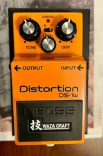Boss DS-1W Waza Craft Distortion Pedal - mint condition w/box. Free shipping