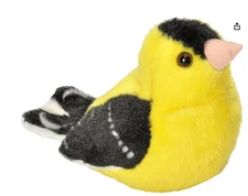 Wild Republic Audubon Birds Chirping Plush American Goldfinch Realistic Sounds!