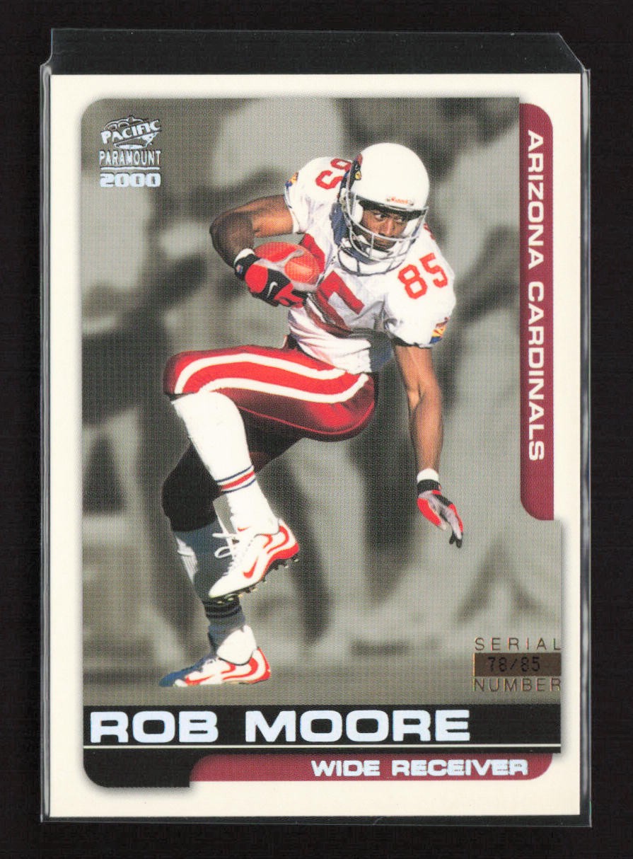2000 Pacific Paramount #3 Rob Moore HoloSilver #/85