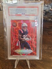 2025 TreVeyon Henderson #152 Donruss Elite Apirations RED 72/999 PSA 10