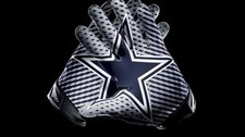 Dallas Cowboys Football Gloves NFL Star Logo One Size Football