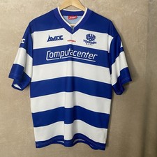 Vintage 1996 Halifax Blue Sox Rugby League Shirt Jersey Avec Medium Mens Blue