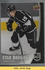 2015-16 Upper Deck Star Rookies Box Set Jordan Weal #24 READ 8cs