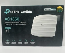 TP-Link EAP225 v4.6 AC1350 Omada MU-MIMO Gigabit Ceiling Mount Access Point