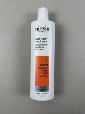 Nioxin System 4 Scalp Thickening Conditioner Colored Dry Damaged Hair 16.9fl oz