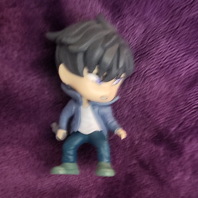 Chibi Anime-Style Character Plastic Figurine, Multicolor, Kids, 1 Pack