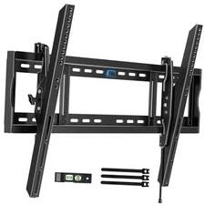  Heavy Duty Tilt TV Wall Mount Bracket for 48-120 Inch Flat/Curved TVs, 200Lbs 