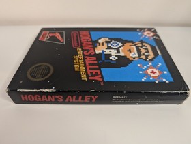 Hogan's Alley - Nintendo NES, 5 Screw, Hang Tab, Complete CIB, Authentic OEM