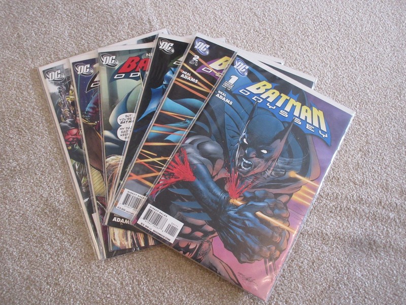 Batman Odyssey  1-6 Full Run  DC Comics, 2010, B&B VF/NM - Neil Adams