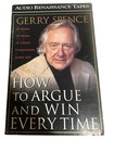 How to Argue and Win Every Time Gerry Spence 95' Audio Cassette Set NOS