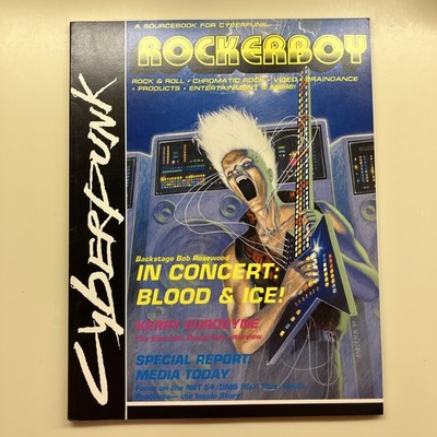 Rockerboy: The Cyberpunk Sourcebook RPG 1989 3401 Talsorian