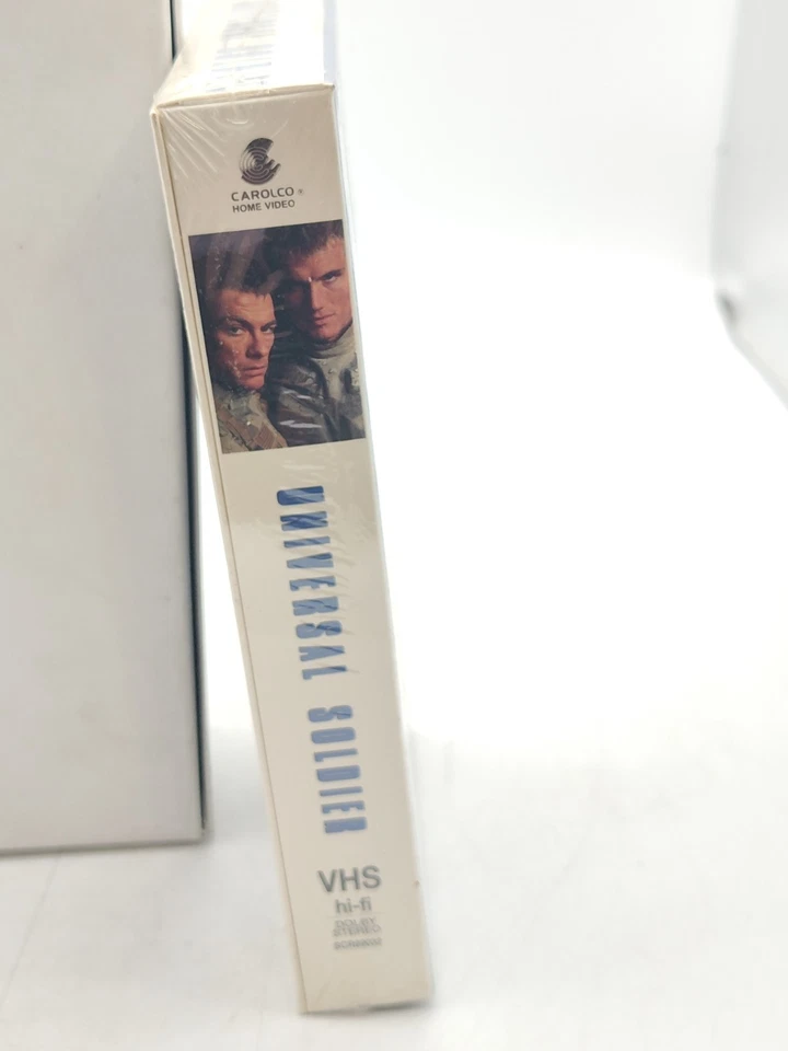 RARE-Universal Soldier-1992 VHS-Full Length Screener Copy-Van Damme/Lundgren-NEW - Image 3 of 4