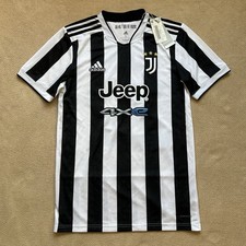 NEW Adidas Juventus 2021-22 Chiesa Home Football Soccer Jersey Small