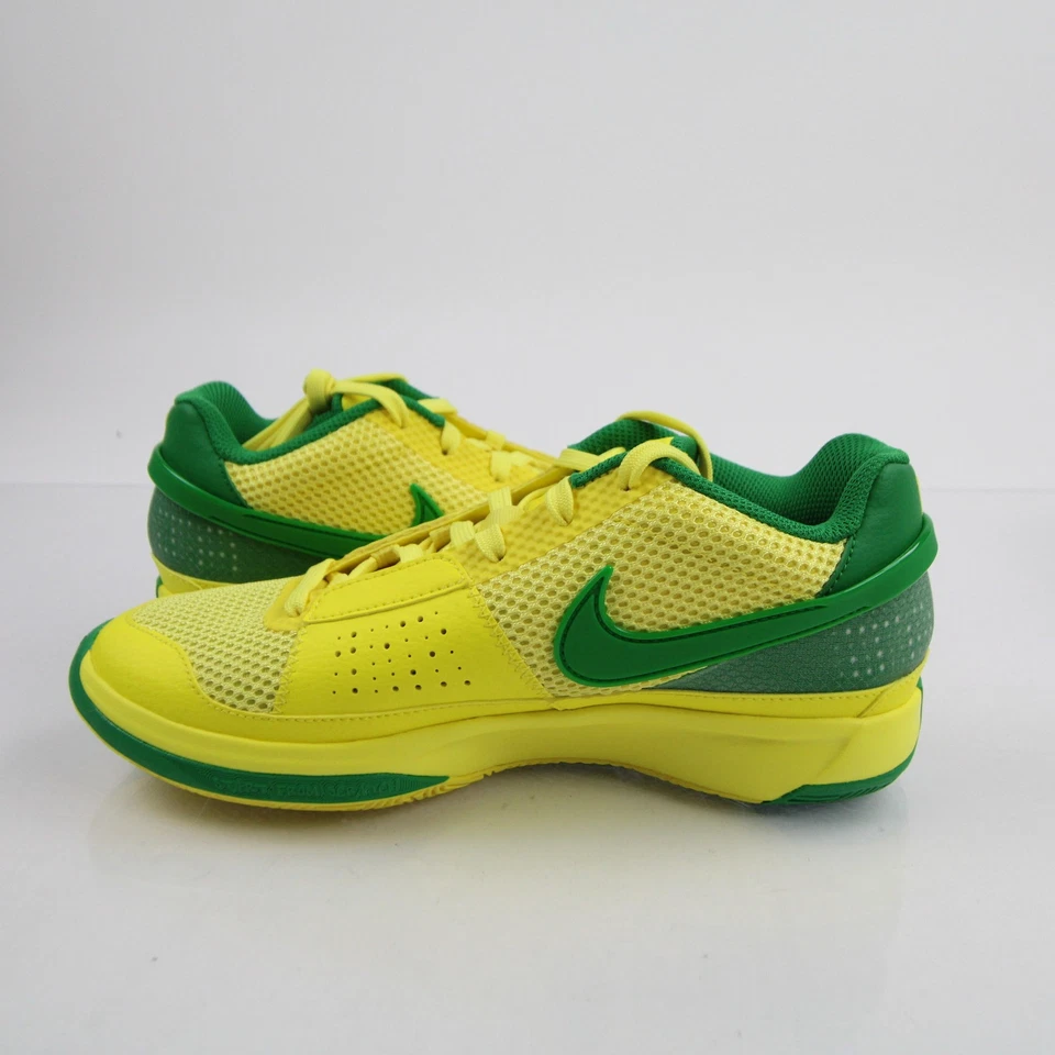 Zapato de baloncesto Oregon Ducks Nike Ja para hombre amarillo/verde nuevo Foto 3 de 4