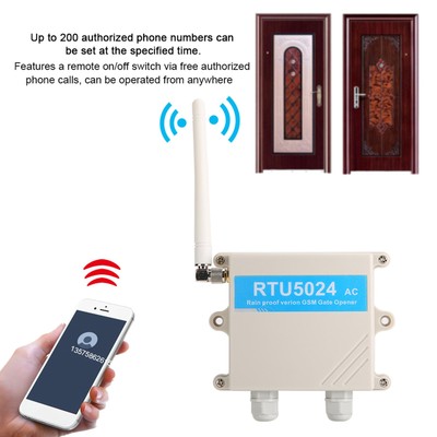 Rtu5024 GSM Türzugangscontroller Wasserdichtes Ferntoröffner-Eintragssystem DON