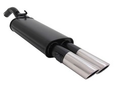 Novus Sportendschalldämpfer für VW Golf II (19E) 2 x 76mm SR-Design