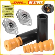 2x STOßDÄMPFER ANSCHLAGPUFFER HINTEN+DOMLAGER PROTECTION-KIT FÜR VW BORA 1J GOLF