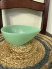 FIRE KING JADITE JADEITE SWEDISH MODERN TEAR DROP 6.5" MIXING BOWL