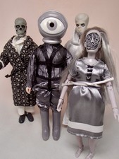 2010 The Twilight Zone 8" figure Lot BIF BANG POW! Alicia CYCLOPS Kanamit JASON