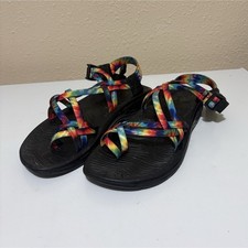 Chaco Womens Tie Dye Multicolor/Black Strappy...