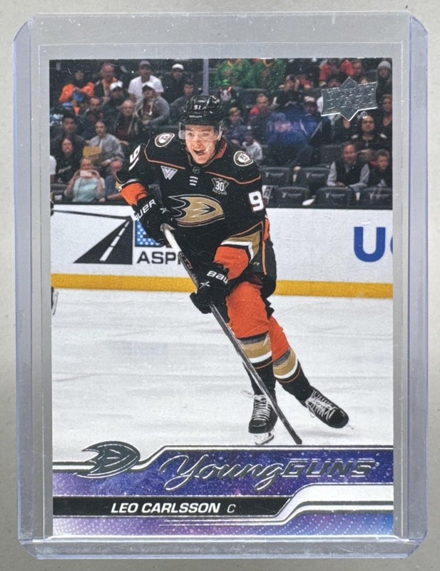 Leo Carlsson 2023 Upper Deck #468 Rookie Young Guns RC