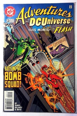 Adventures in the DC Universe #2 (1997) DC Comics The Flash 1st Print Comic Book