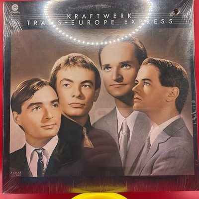 SEALED! Original 70s KRAFTWERK  Trans-Europe Express  Rare! Promo Cut In Corner