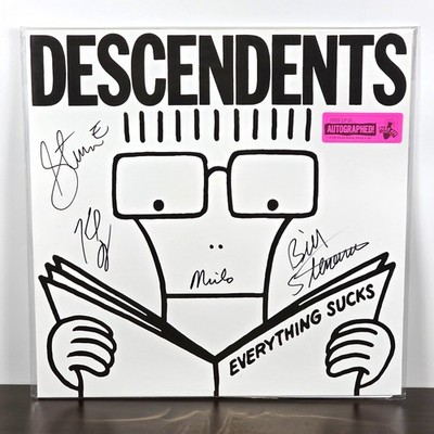 DESCENDENTS Everything Sucks SIGNED Autographed Cover Vinyl