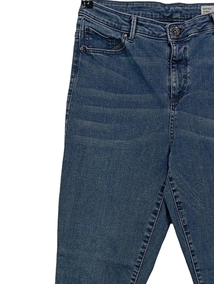 VERO MODA Vaquero slim Mujeres Vaquero Talla EU 32 azul look casual - Imagen 3 de 4