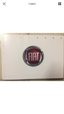 Anleitungen Handbucher Fiat 500 X Betriebsanleitung 15 Bedienungsanleitung Handbuch Bordbuch Suv Ba Auto Motorrad Teile Tht Trockenbau At