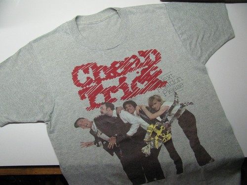 Vintage Cheap Trick grau Konzert T-SHIRT Next Position Please 83-84 Tour Rock Small - Bild 3 von 12