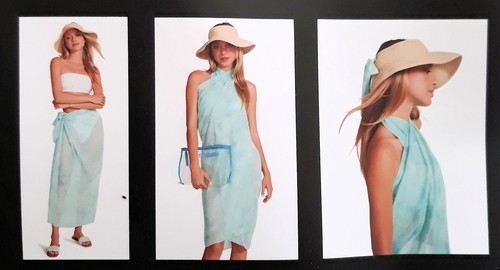 NEU MIT ETIKETT STEVE MADDEN COVER-UP/MÜTZE/BEUTEL 3-TEILIGES REISESET (Einheitsgröße passt am meisten) - Bild 9 von 20