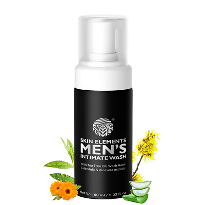 Skin Elements Intimate Wash for Men with Tea Tree Oil Small size 60 ml