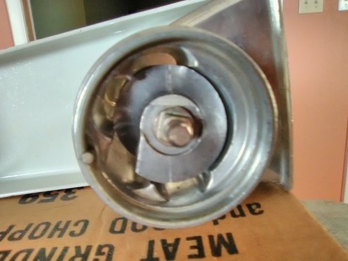 Rival Grind-O-Mat Vintage with Counter Top Clamp Meat Grinder Catalog # 359 - Picture 9 of 12