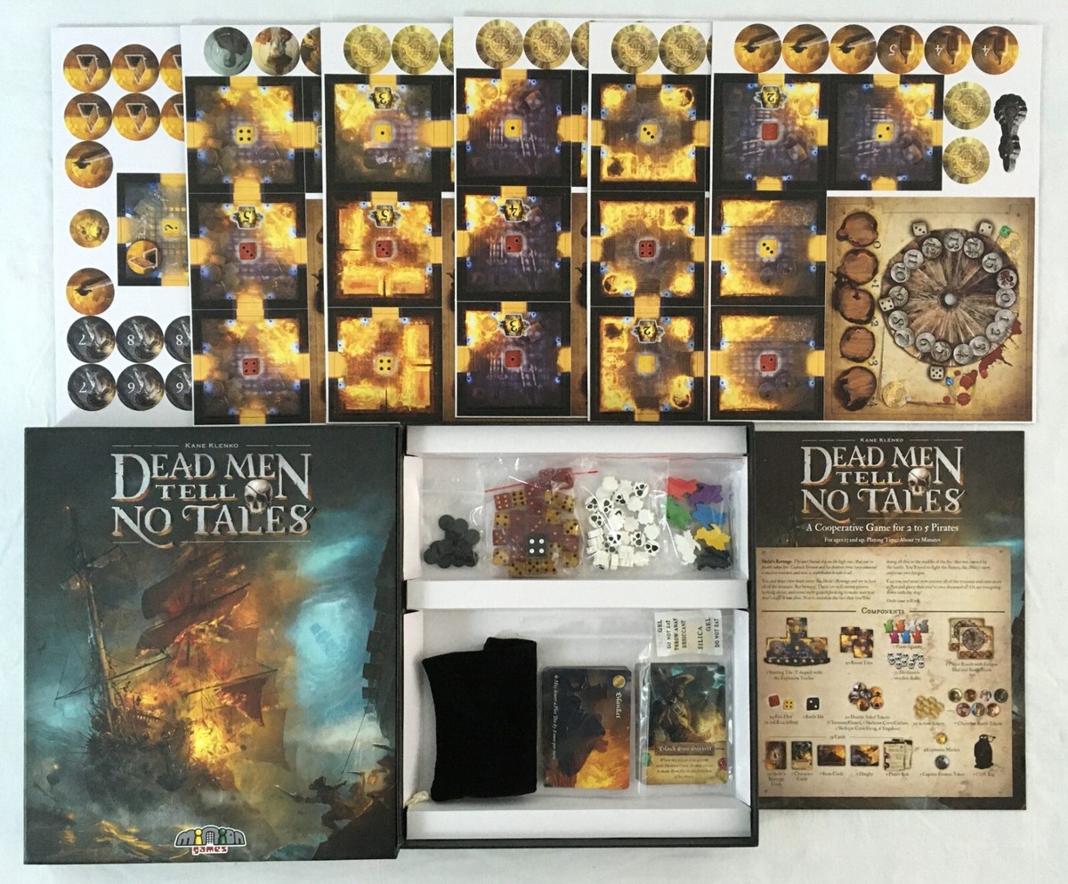 DEAD MEN TELL NO TALES (2016) Board game Complete New in open box
