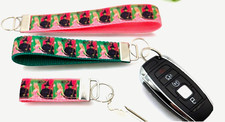 Bad Wicked Witch Good Keychain Wristlet Keychains Chain Key Fob Zipper backpack