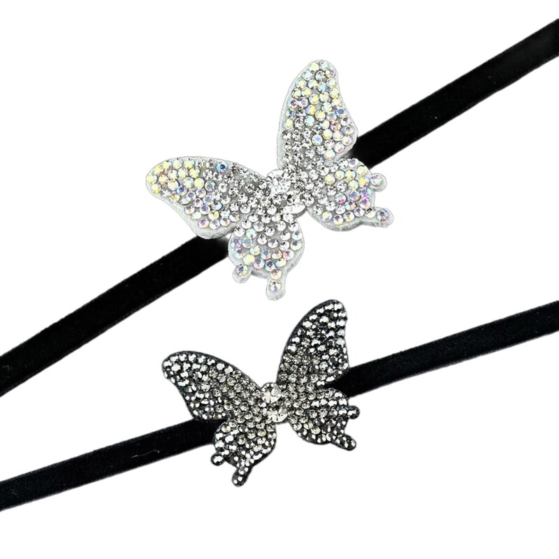 Stylish Black Chain Choker Necklace Adornment Trendy Neck Jewelry for Women Girl