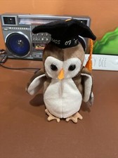 Wise the Owl Class of '98 TY Beanie Baby 1998