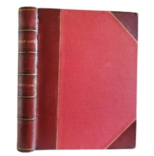 Child Life: Poetry, Ed. John Greenleaf Whittier Antique 1871 Victorian Leather