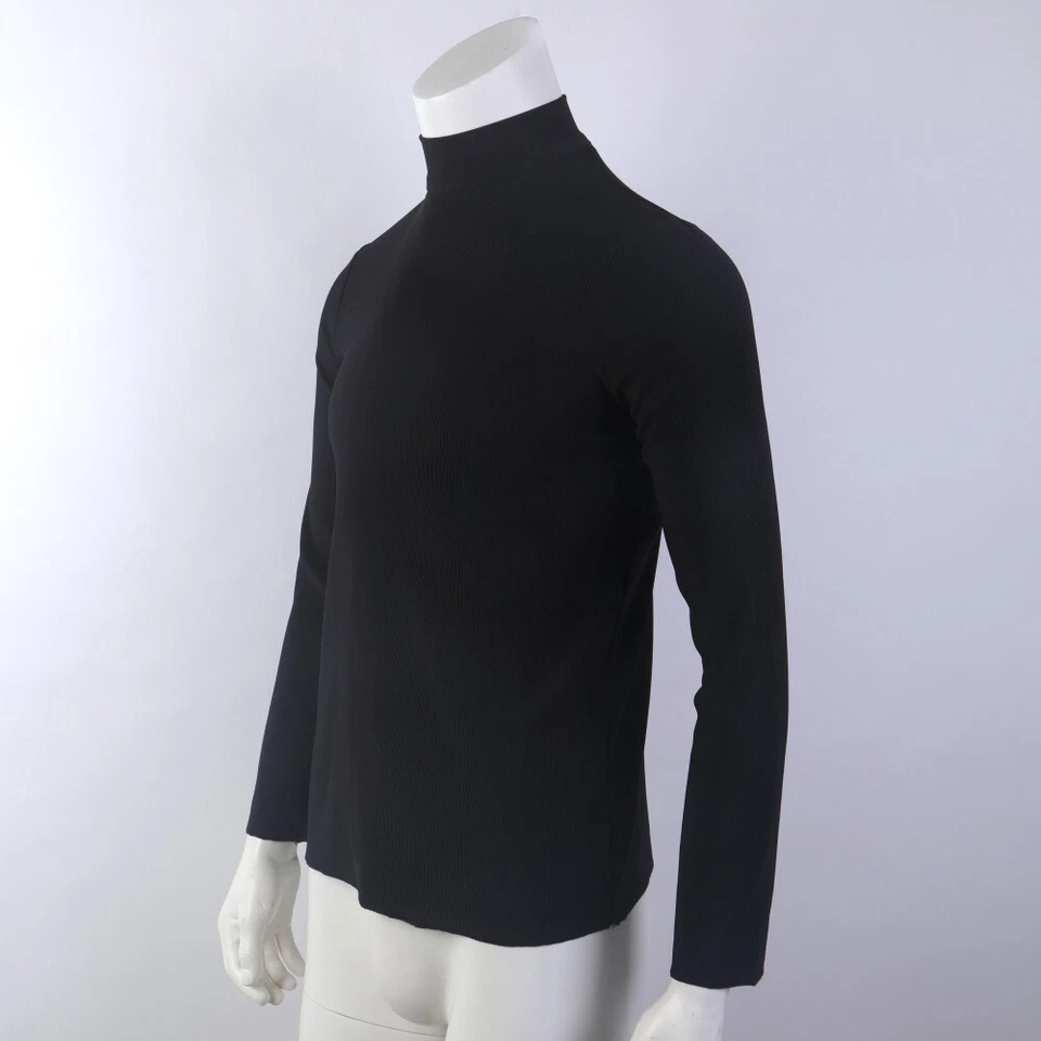 For Picard 3 Black Vertical Stripe Undershirts Cosplay Starfleet Shirts Costumes - Image 2 of 4