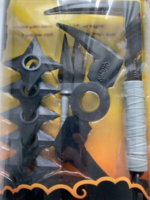 NARUTO セット Naruto Shonen Jump Ninja 9 Weapons Pack Mattel Shuriken Stars