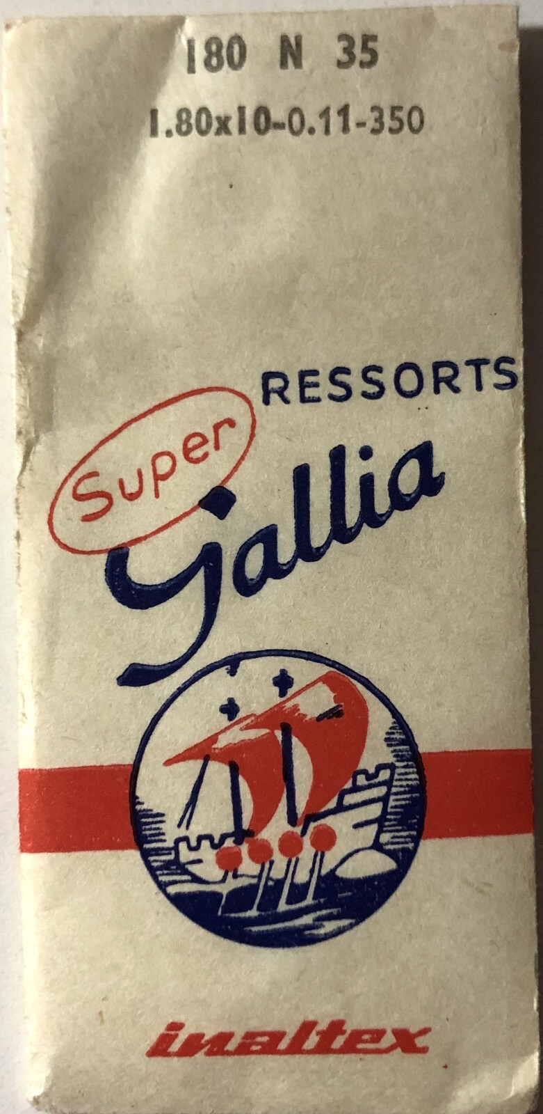 1X Mainspring 1.80x0.11mm 350-180N Watch Repair Spring Ø10