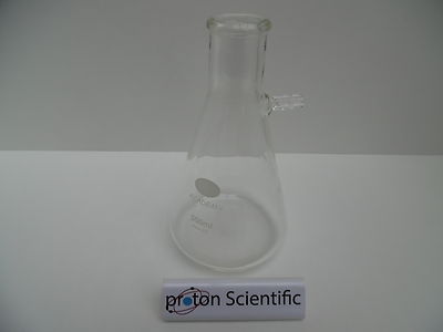 500ml Glasfilterkolben Buchner Flachmann Laborglaswaren Borosilikat