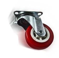 Roue Caoutchouc Remplacement de Rouleau À pour Chariot Meubles Chassis Tournant